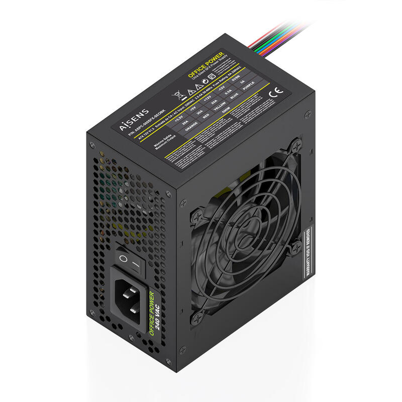 Aisens Fuente Alimentacion Sfx 500w Oem, Negra
