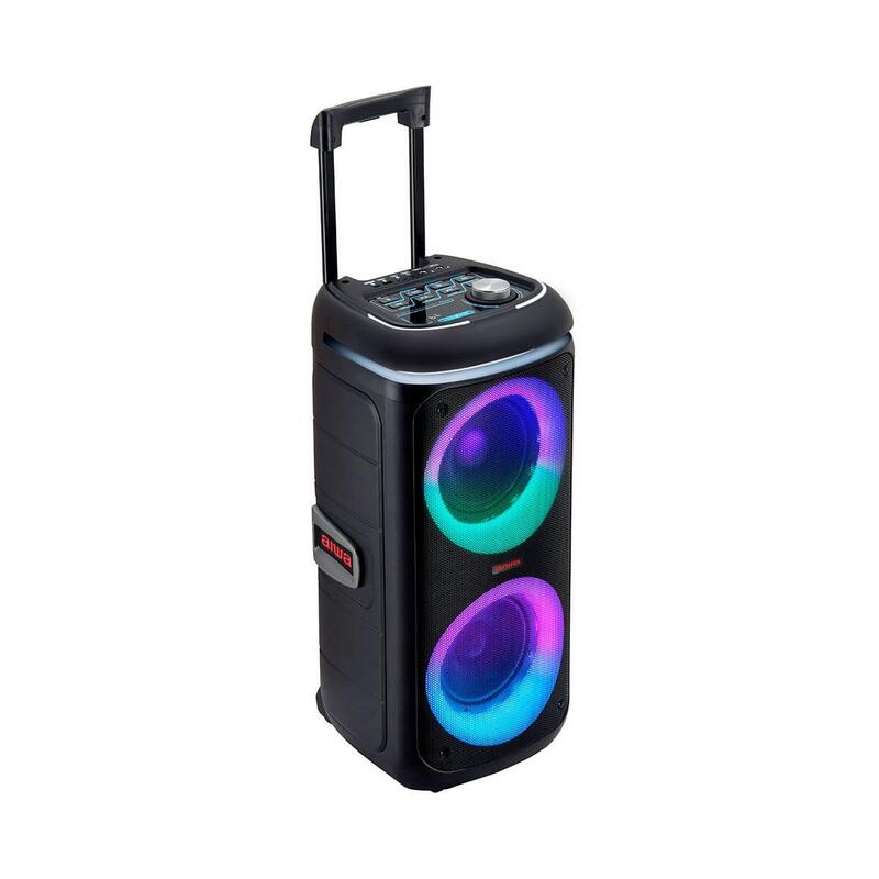 Aiwa Kbtus-480 Black Altavoz De Fiesta & Karaoke