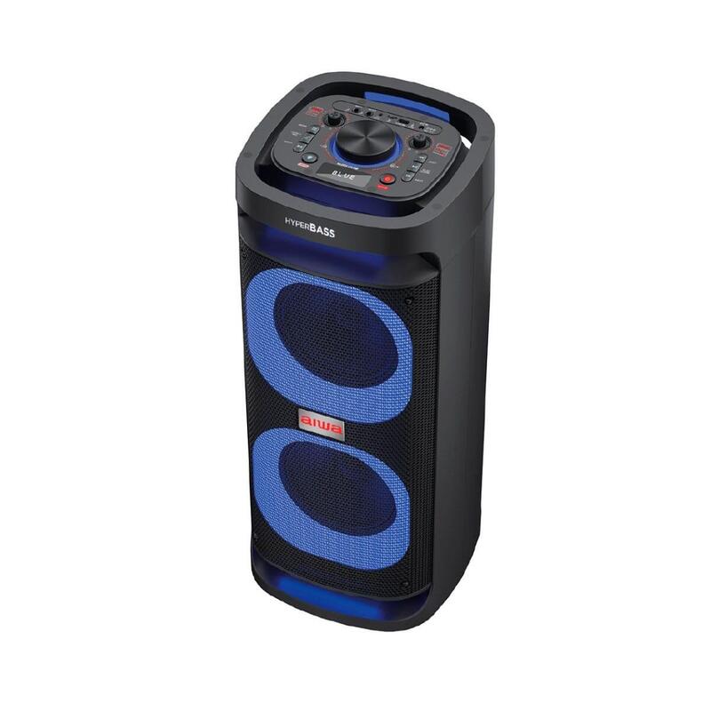 Aiwa Kbtus-D800 Black Altavoz De Fiesta & Karaoke