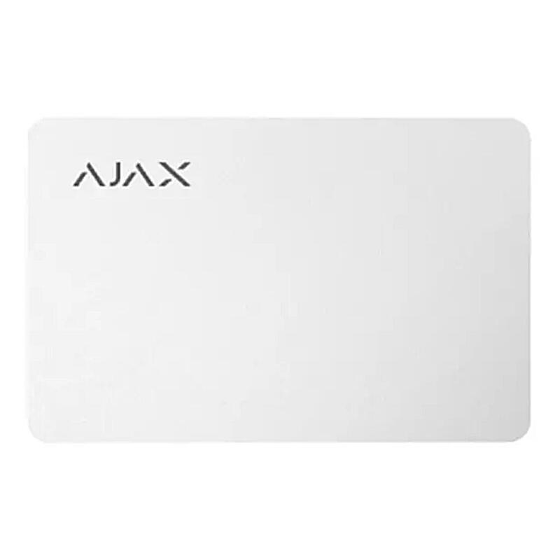 Ajax Ajax-Pass-Wh-10u Ajax Pass. Tarjeta Desfire® Compatible Con Keypad Plus. Color Blanco. Pack De 10ud