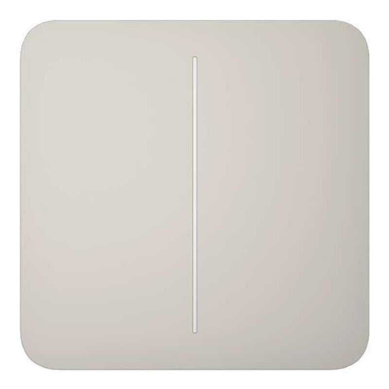 Ajax Lightswitch-2g-Oy Ajax Lightswitch Solobutton 2-Gang. Pulsador Doble. Color Ostra