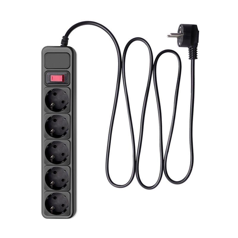 Akyga Protector Contra Sobretensiones Ak-Sp-06b 5 Tomas 3 M