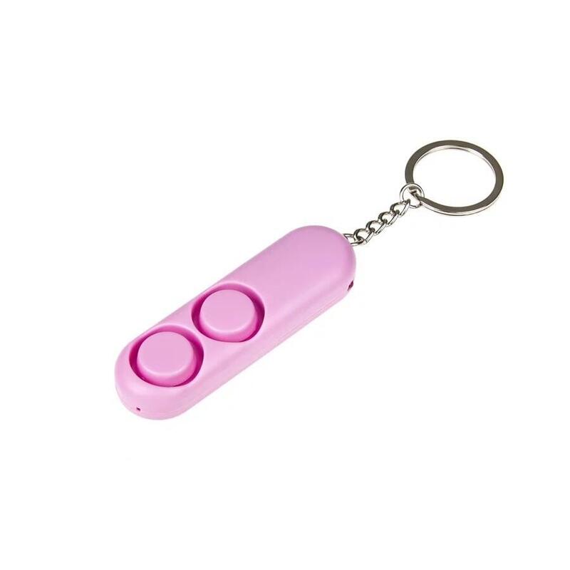 Alarma Personal Guard Piranha 2 Sirenas 130 Db Rosa (Yc-001-Pi)