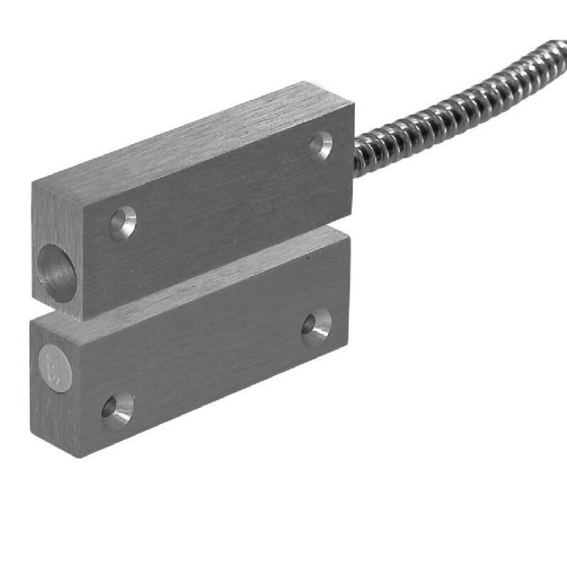 Alarmtech Mc240-S45 Kit De Contacto Magnético. G2. Nc. 4 Hilos. Conjunto De Aluminio. Inst. En Superficie