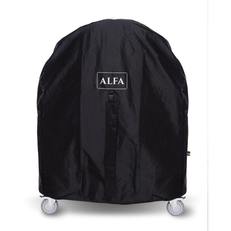 Alfa Forni Cover Black 4 Pizze + Base (Classico)