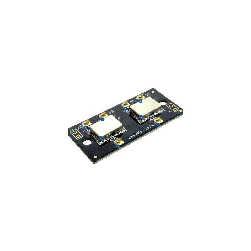 Alfa Network Adpx-Wifi-2ufl MÓ Dulo Diplexor Pasivo Y Bidireccional 2x2 Banda Dual O 2x2 Banda Ú Nica