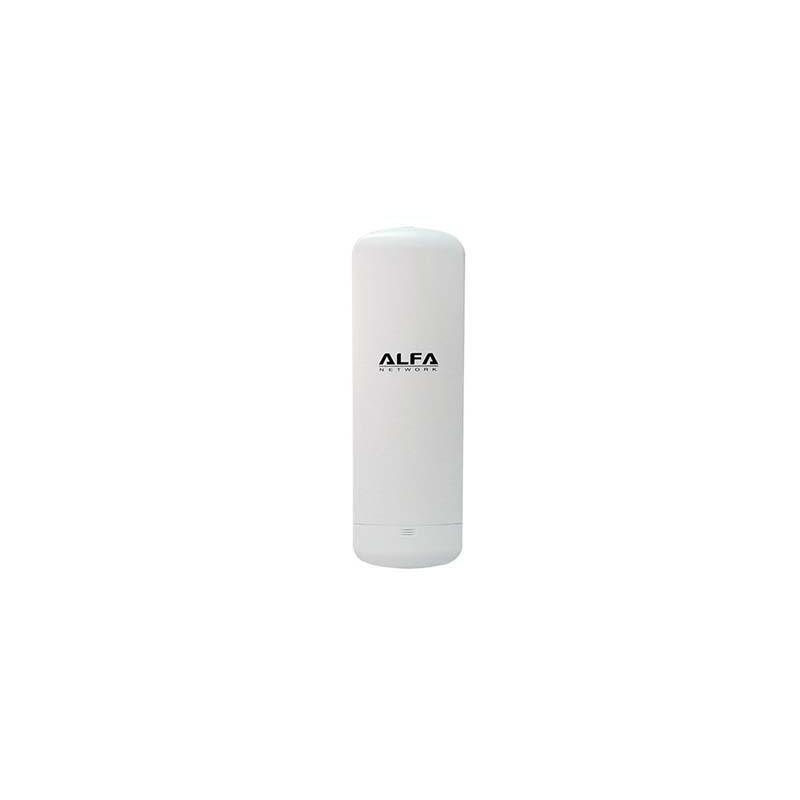 Alfa Network N5c Ap/Cpe Resistente A Intemperie, Wifi 802.11an 5ghz, Sin Antena, 2x Conectores Rp-Sma Pin Macho