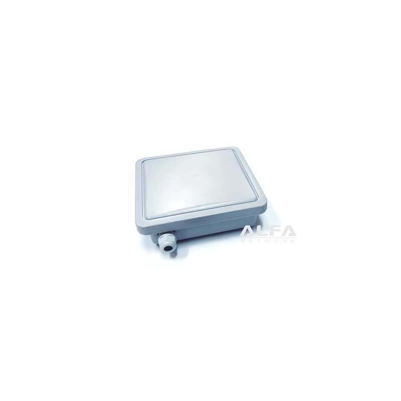 Alfa Network Odc-5818 - Carcasa Resistente A Intemperie Con Antena 5 Ghz Doble Polaridad 18dbi, Conector Rp-Sma Hembra (Sin Adaptador Wireless)