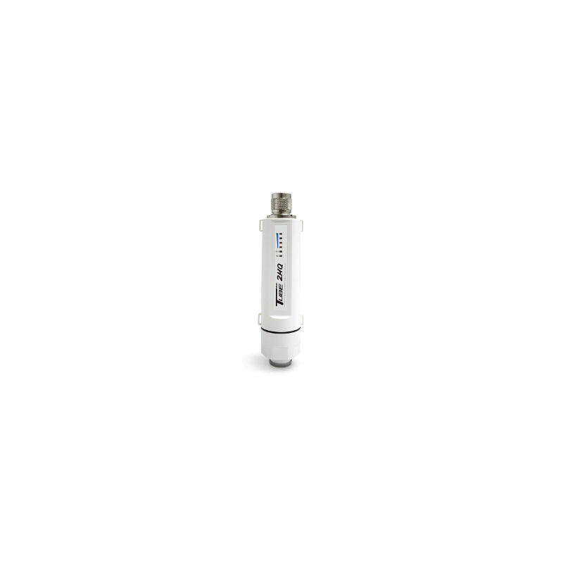 Alfa Network Tube-2hq - Ap/Cpe Wireless 802.11n, Resistente A Intemperie, Puerto Rj45 10/100, Conector N Macho