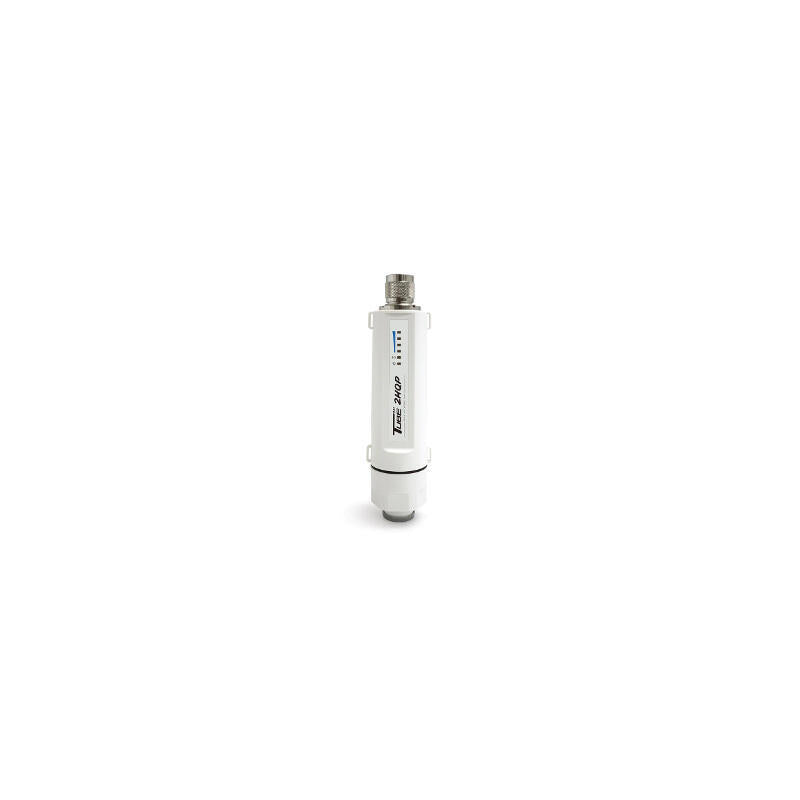 Alfa Network Tube-2hqp - Ap/Cpe Wifi, Resistente A Intemperie Ip68, 1x1 Mimo Ieee 802.11b/G/N 150 Mbps, Conector N Macho