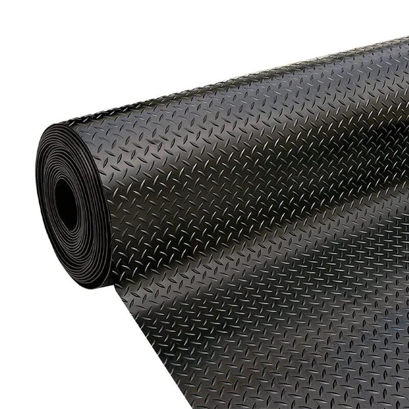 Alfombra Caucho-Goma Diamantes 1,2 X 10 M