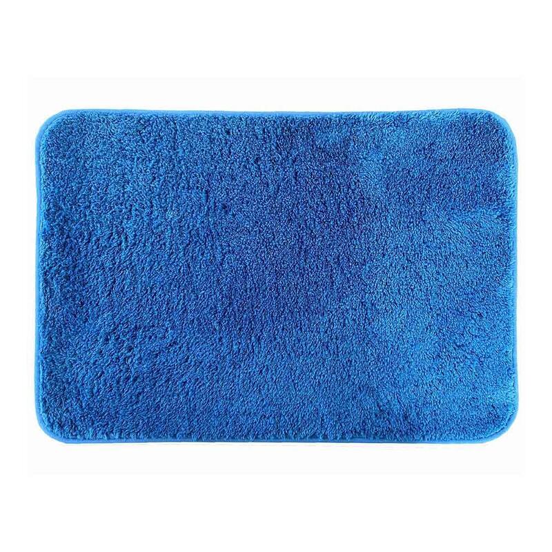 Alfombra De Baño Microfibra, Colores Surtidos, 60 X 40 Cm