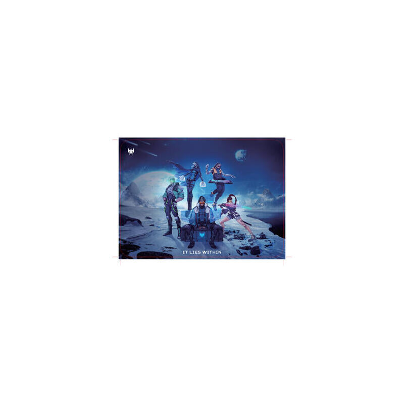 Alfombrilla Acer Predator Gaming Mousepad - M Size Pmp450 De Ratón Para Juegos Multicolor