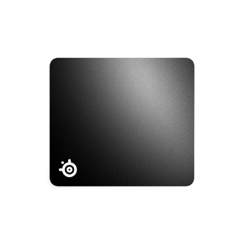 Alfombrilla Steelseries Qck+ Tela Steelseries Qck+, Negro, 300 G, 400 X 450 X 2 Mm