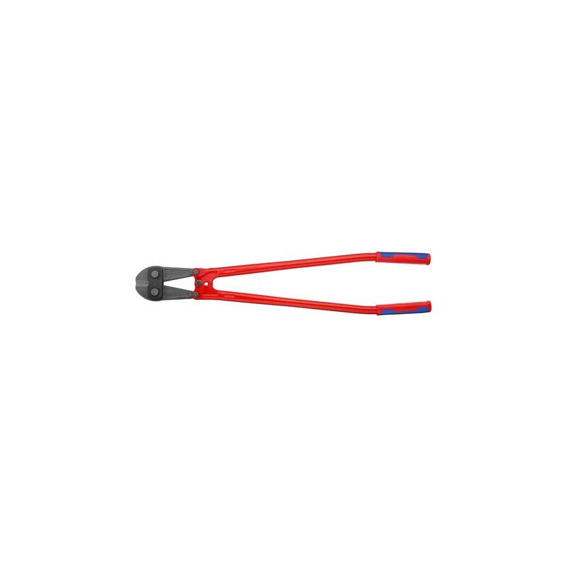 Alicates De Corte Knipex Cortapernos 71 72 910 Rojo/Azul, Ajustable En 12 Posiciones, Con Amortiguador 7172910