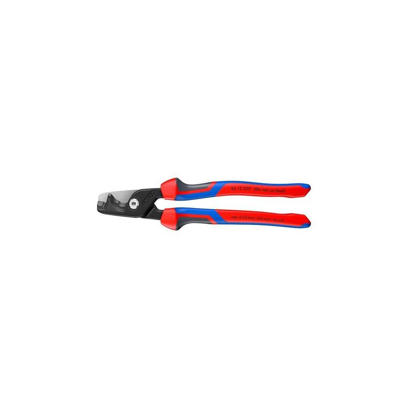 Alicates Knipex Stepcut Xl Cortacables 95 12 225, Rojo/Azul, Longitud 225 Mm 95 12 225