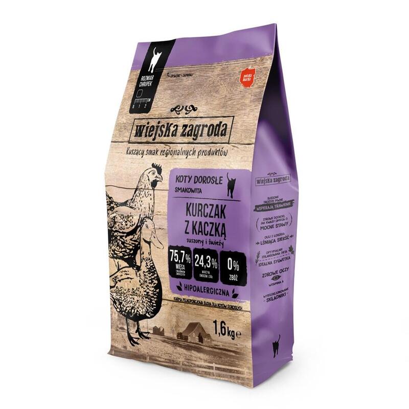 Alimento Seco Para Gatos Country Farm De Pollo Y Pato, 1,6 Kg.