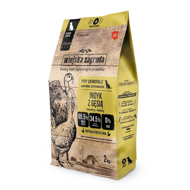 Alimento Seco Para Pavo Y Ganso Country Farm, Modelo Perro, 2 Kg