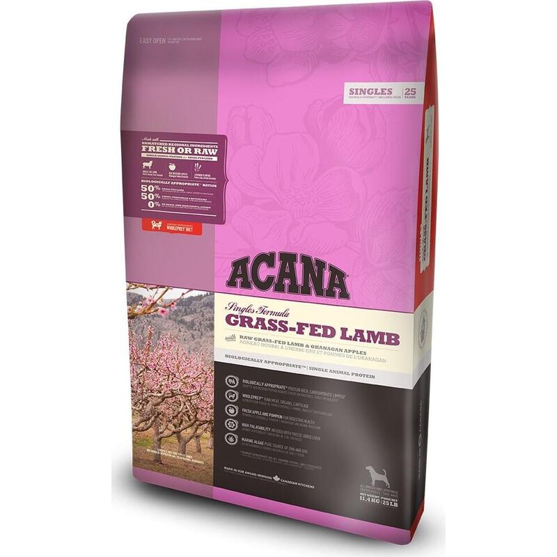 Alimento Seco Para Perros Acana Singles Grass-Fed Lamb 17 Kg