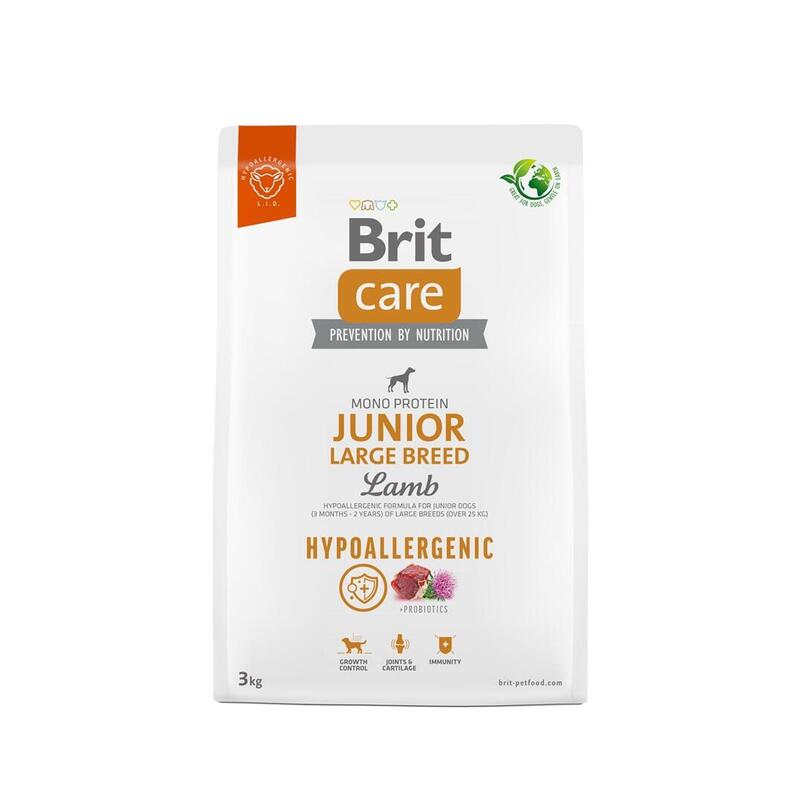 Alimento Seco Para Perros Brit Care Hypoallergenic Junior Large Breed Lamb 3 Kg