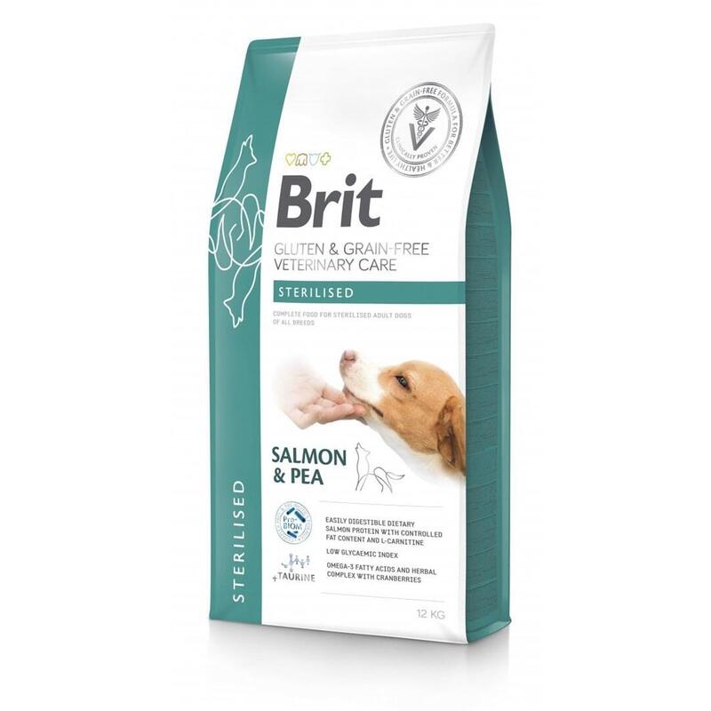 Alimento Seco Para Perros Brit Grain Free Vet Care Dog Sterilised 12 Kg