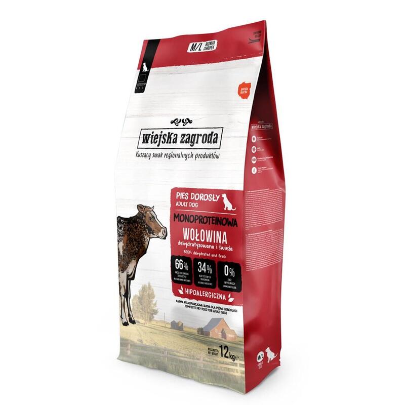Alimento Seco Para Perros Carne Monoproteica De Vaca Country Farm 12kg