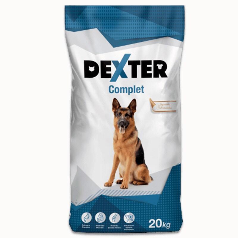 Alimento Seco Para Perros Dexter Complete Para Razas Grandes 20 Kg