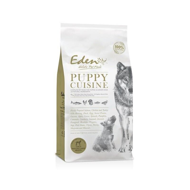 Alimento Seco Para Perros Eden Puppy Cuisine 80/20 Medium Kibble 2kg