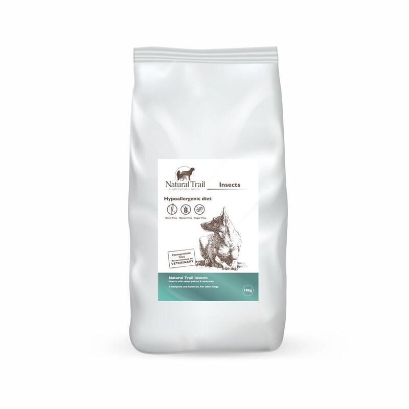 Alimento Seco Para Perros Natural Trial Premium Insects 10kg