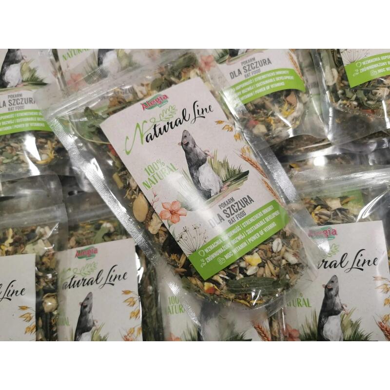 Alimento Seco Para Ratas Alegia Natural Line - 2.5kg
