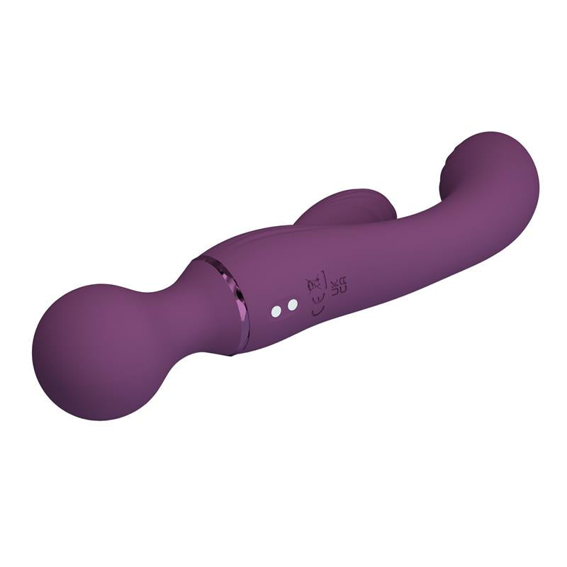 All Roundet Vibrador Y Masajeador 2 En 1
