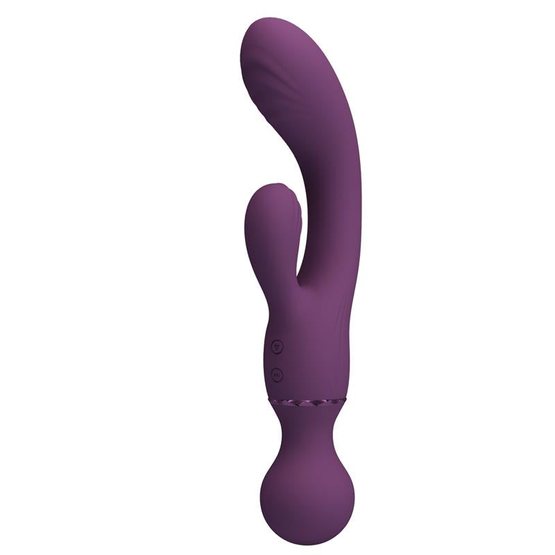 All Roundet Vibrador Y Masajeador 2 En 1