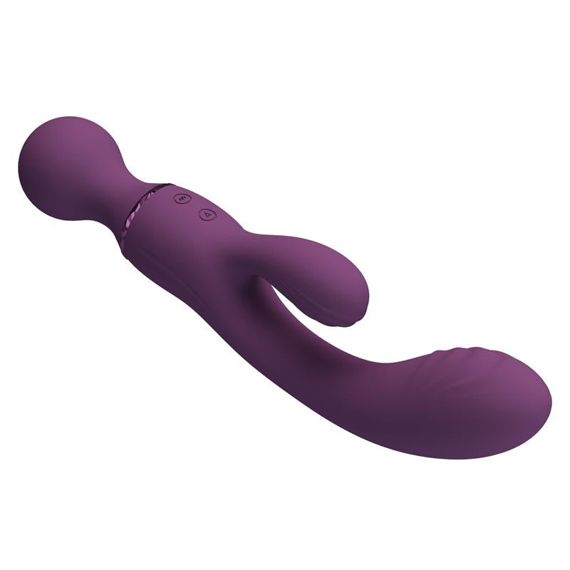All Roundet Vibrador Y Masajeador 2 En 1