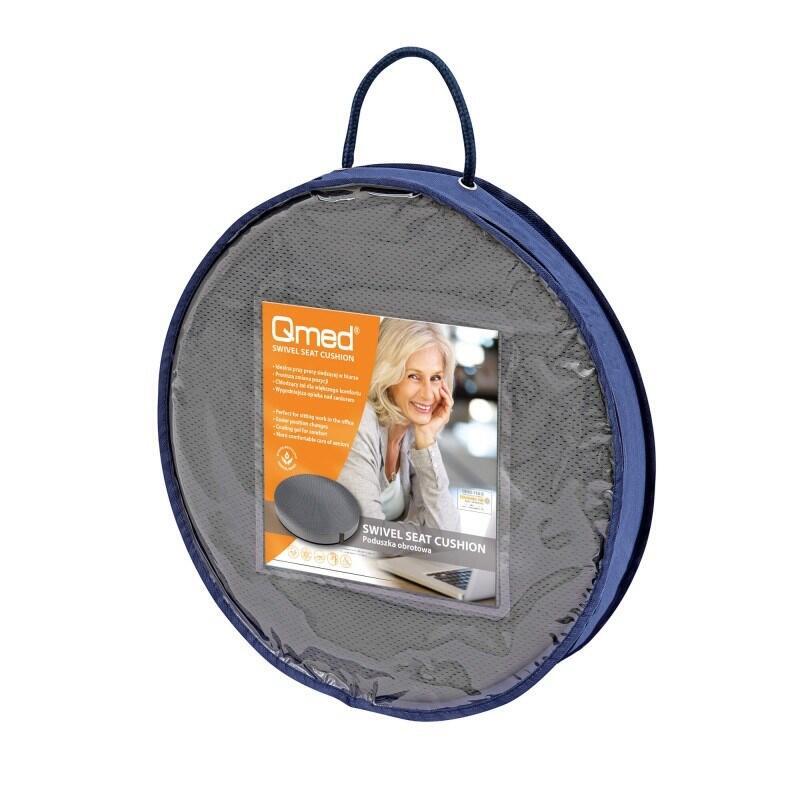 Almohada Giratoria Con Espuma Y Gel Refrigerante Qmed