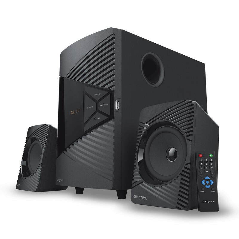 Altavoces Creative 2.1 E2500 Sbs Bluetooth Aux Usb Radio Mando 51mf0485aa001