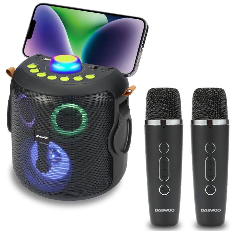 Altavoz Con Bluetooth Daewoo Karaoke Dw3008 15w 1.0