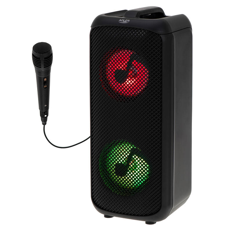 Altavoz Inalámbrico Con Radio Adler Ad 1903, Negro