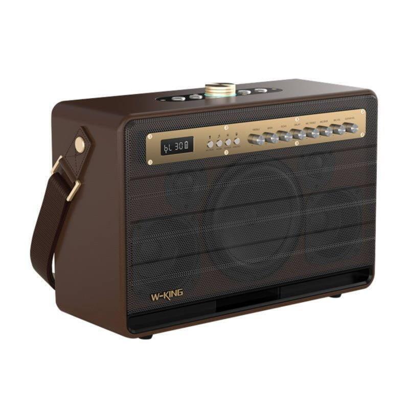 Altavoz W-King K6l 120w Bluetooth 5.0 Marrón Inalámbrico