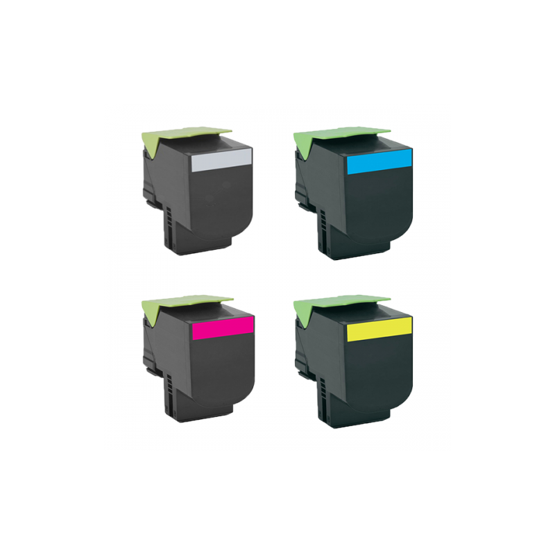 Amarillo X Compatible Cx410,Cx510-3k 80c2hy0(802hy)