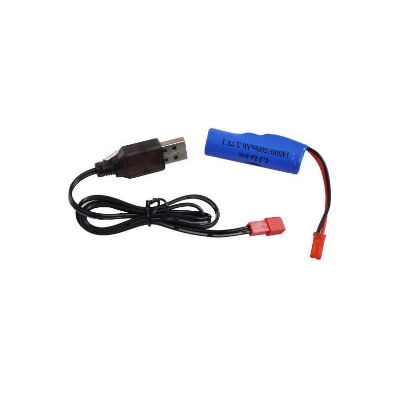Amewi Rc Traktor Con Kipphänger Liion 500mah Blanco 6+