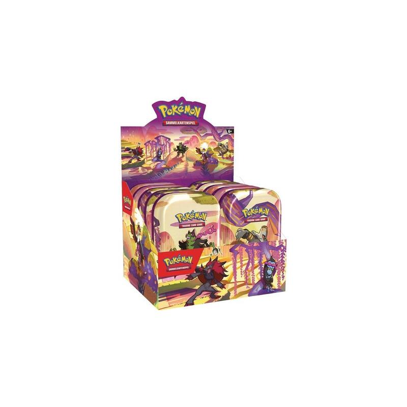 Amigo Pokémon Tcg: Mini Caja De Lata Carmesí Y Púrpura - Mist Of Legends, Tarjetas Coleccionables 45928
