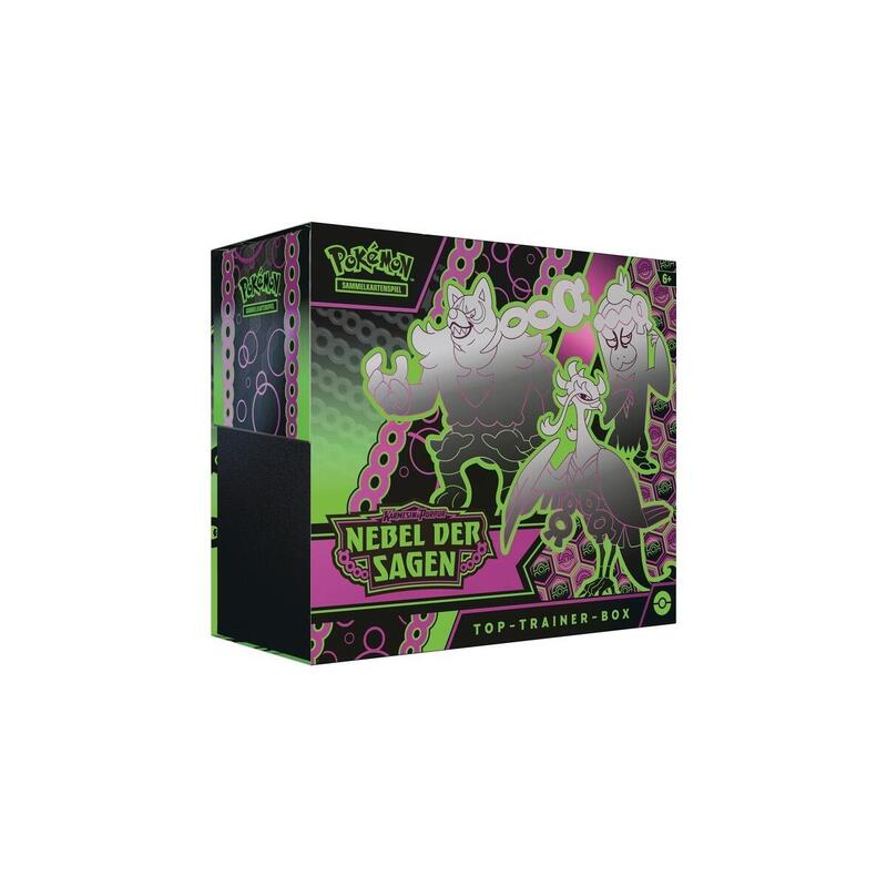 Amigo Pokémon Tcg: Top Trainer Box Crimson & Purple - Mist Of Legends, Tarjetas Coleccionables 45922