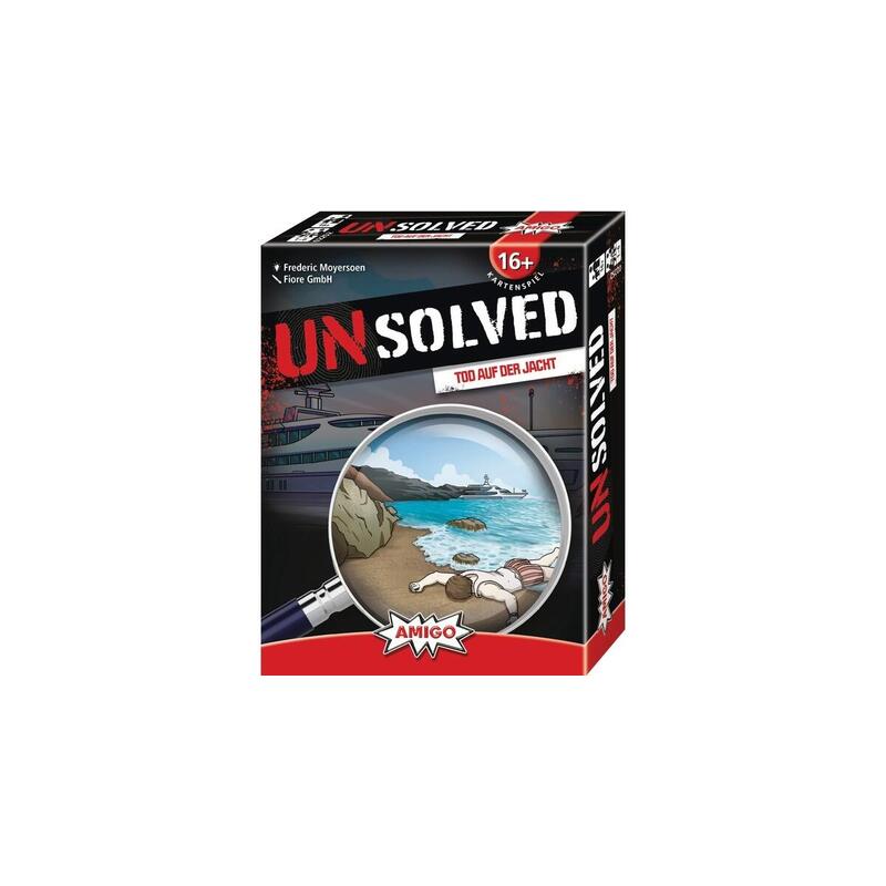 Amigo Unsolved - Muerte En El Yate, Juego De Rompecabezas 02252