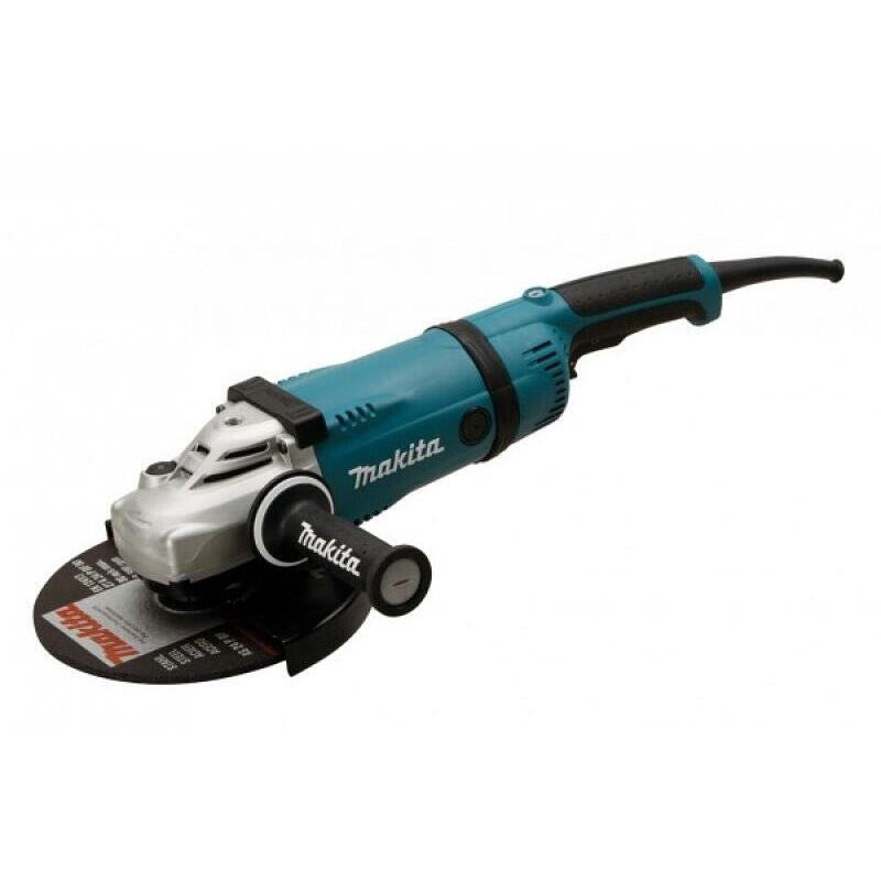 Amoladora Angular Makita Ga9030rf01 Azul/Negro, 2.400 Vatios Ga9030rf01