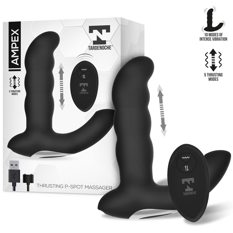Masajeador Prostático Ampex Punto P Con Thrusting