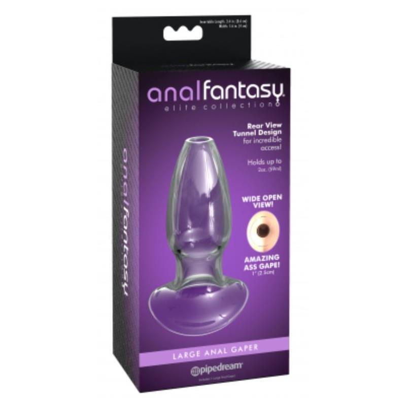 Anal Fantasy Elite Collection - Dilatador Anal Gaper Cristal Talla M
