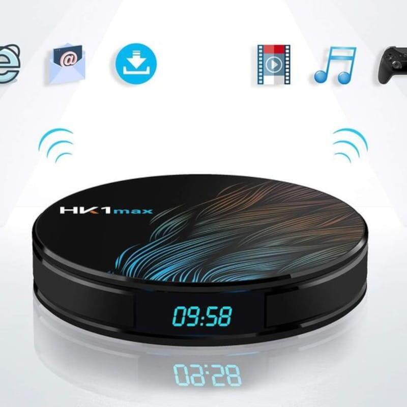 Android Tv Hk1 Max Rk3318 4gb/32gb Dual Wifi Bluetooth Android 10 Negro