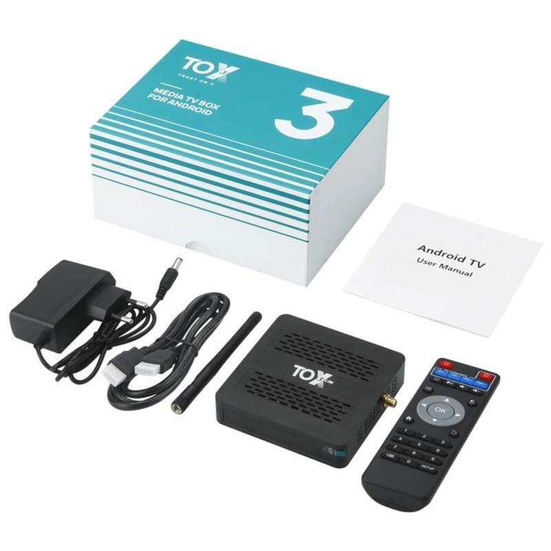 Android Tv Tox 3 S905x4 4gb/32gb Wifi Dual Android 11