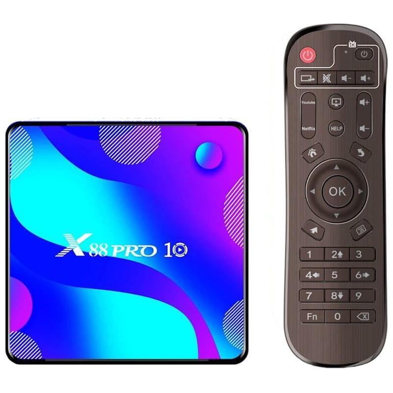 Android Tv X88 Pro 10 4gb/64gb 4k Android Tv 10.0