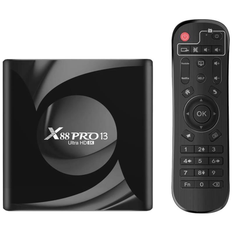 Android Tv X88 Pro 13 4gb/32gb Smart System Android 13 Negro